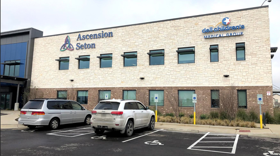 Exterior of Ascension Seton Health Center Buda.