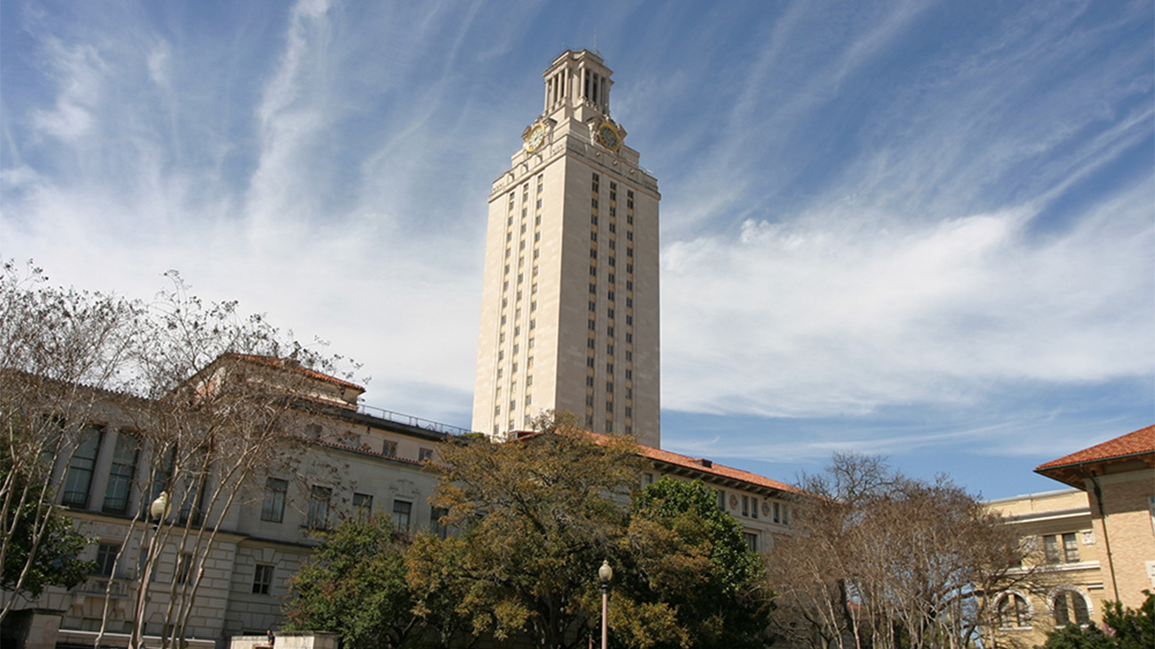 The University of Texas at Austin Tower.